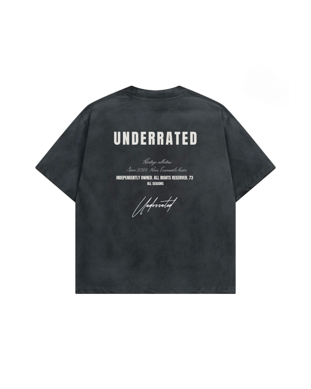 T-Shirt BLACK VINTAGE